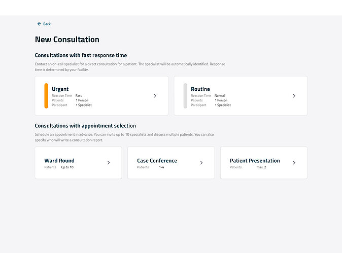 tcc Core, create Consultion